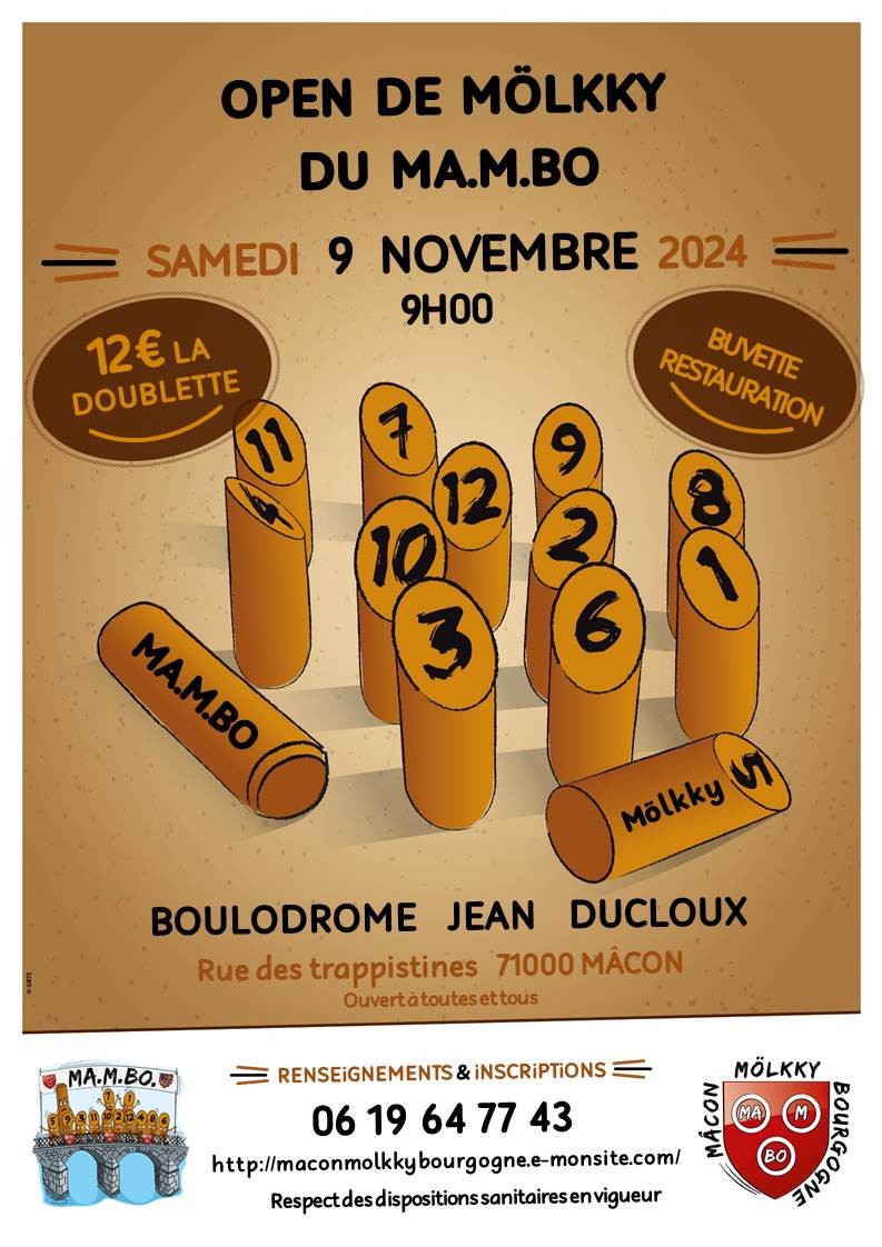 Affiche mambo 09 11 2024